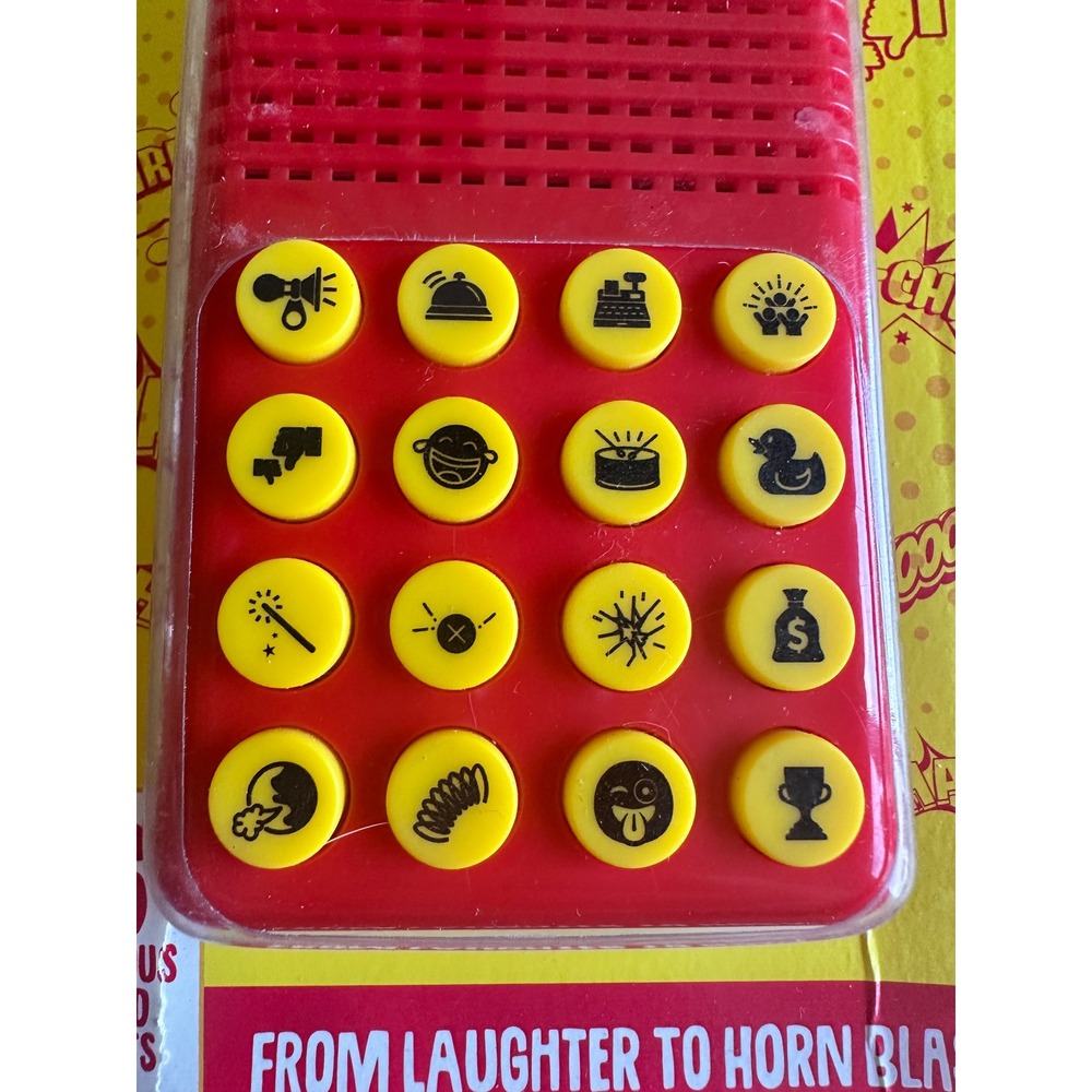 WonderFun 16 Hilarious Sound Effects Machine Red Portable Prank Toy KN-006 - Picture 3 of 5